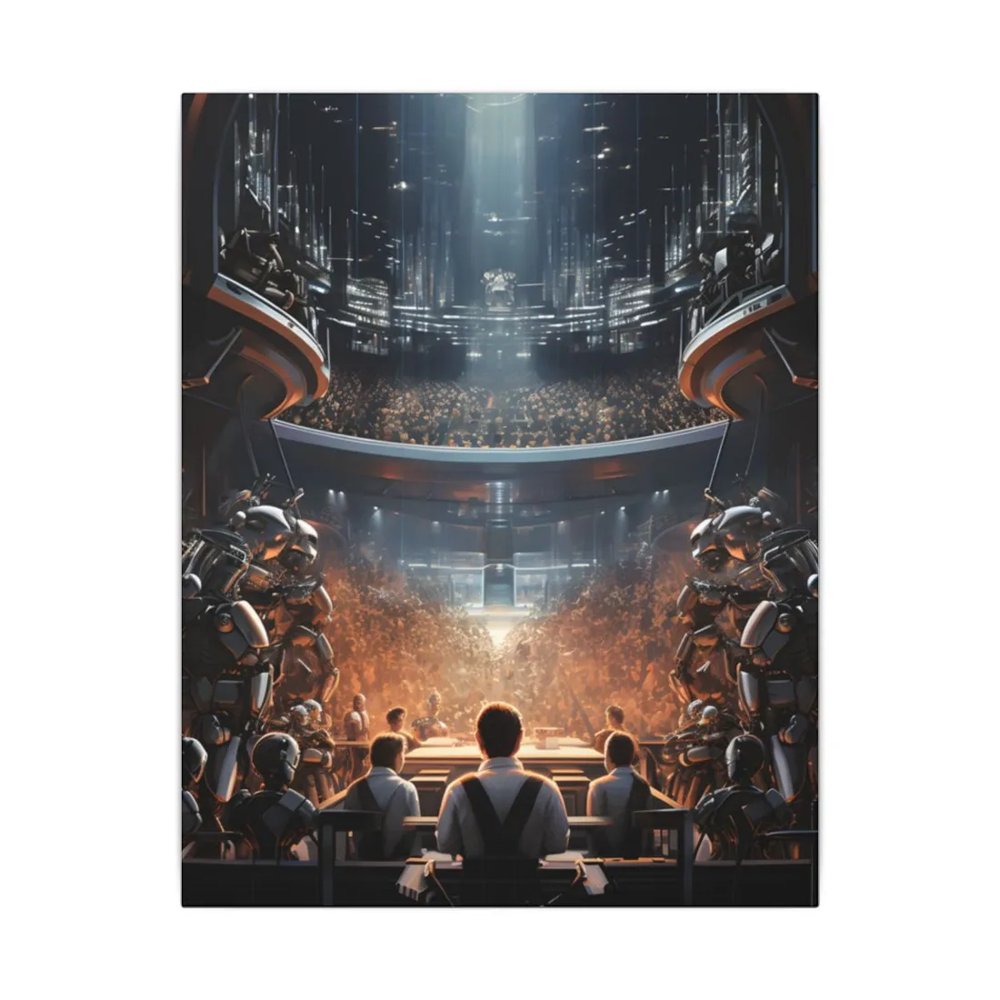 Robot Orchestra in Harmony: Modern Music Makers - Canvas