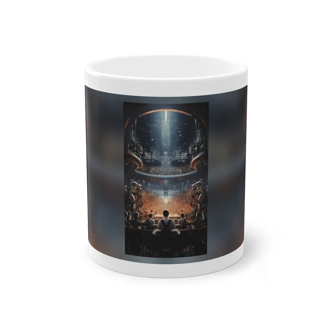 Robot Orchestra in Harmony: Modern Music Makers - Mug