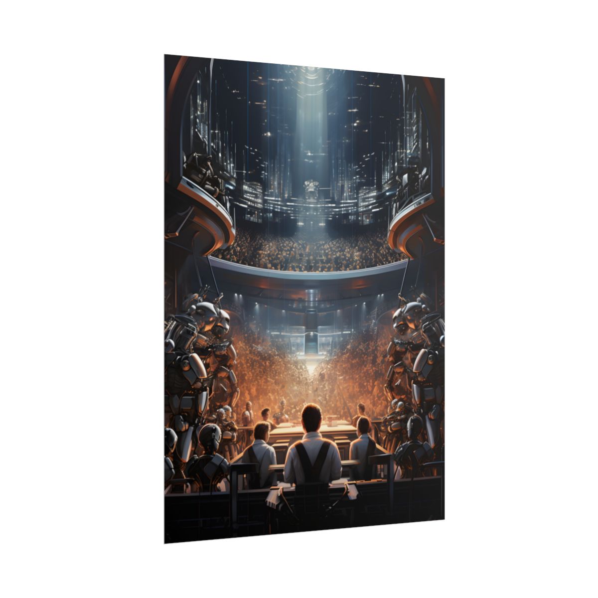 Robot Orchestra in Harmony: Modern Music Makers - Poster