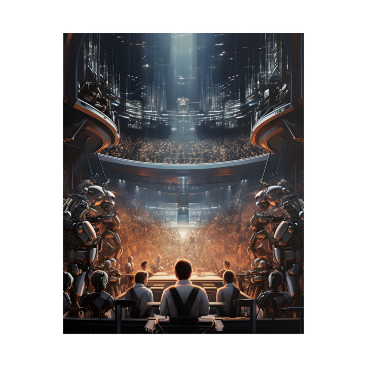 Robot Orchestra in Harmony: Modern Music Makers - Poster