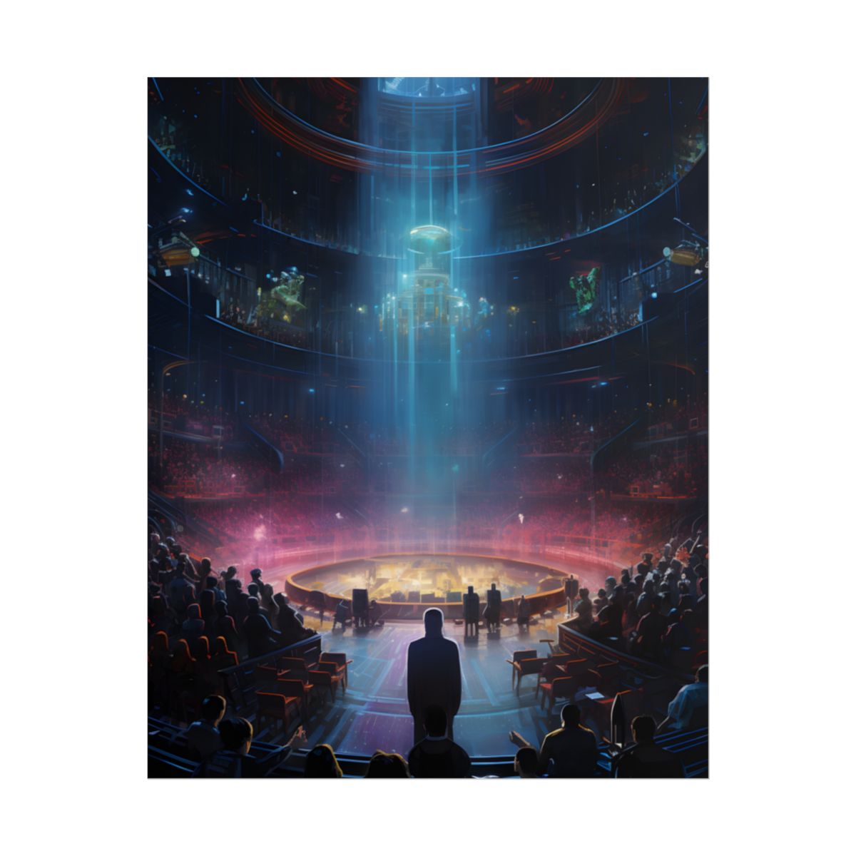 Robot Orchestra: Music Meets Technology Art - Poster