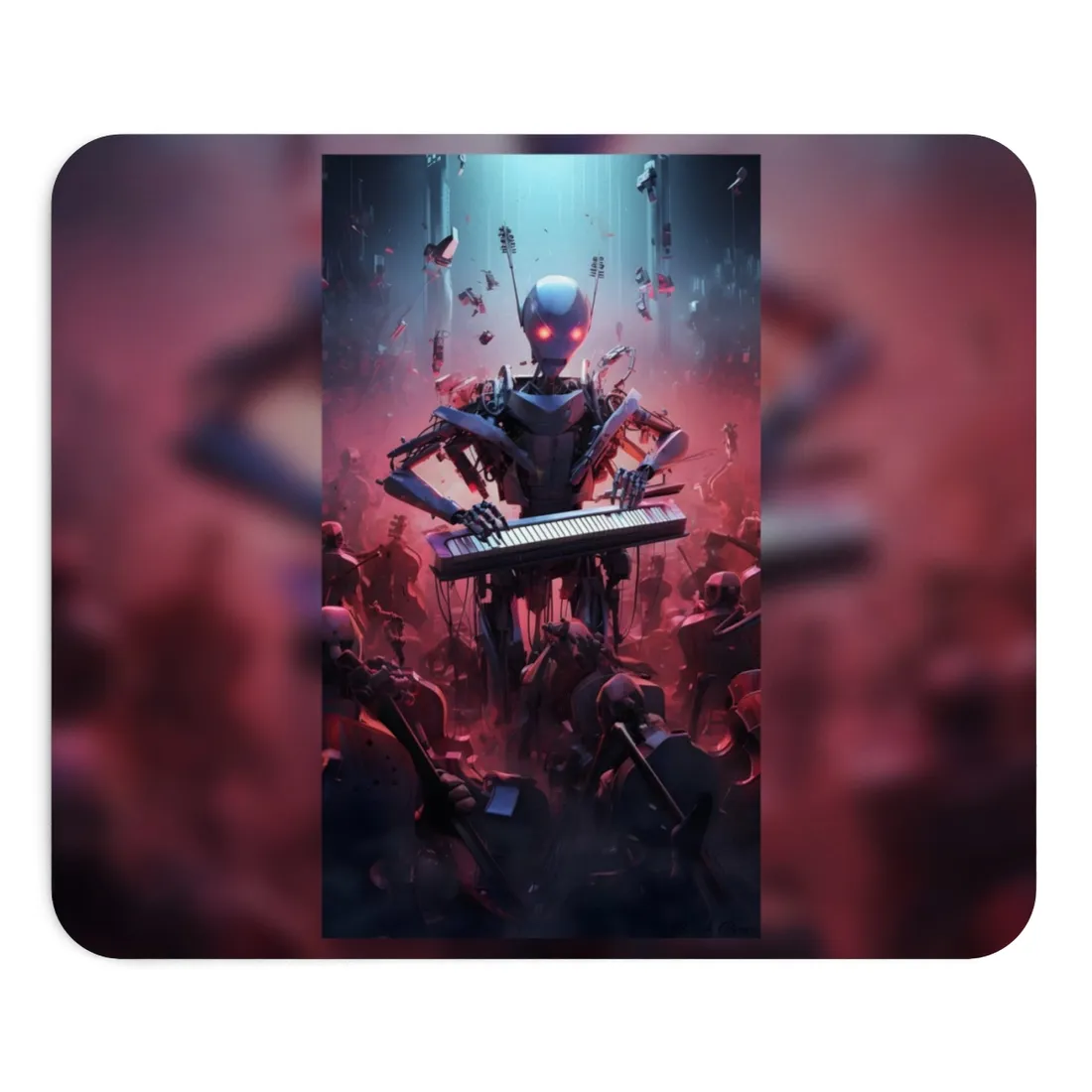 Robot Orchestra: Musical Robots in Action - Mouse Pad