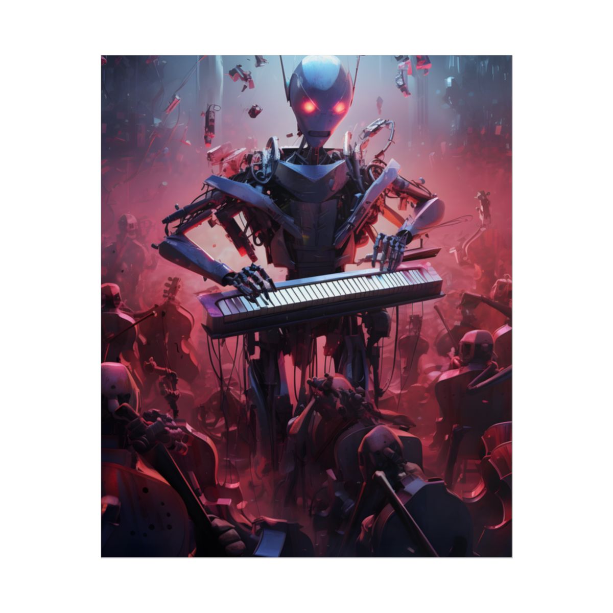 Robot Orchestra: Musical Robots in Action - Poster