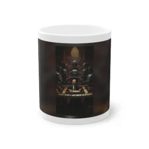 Robots Around a Keyboard Player Mug