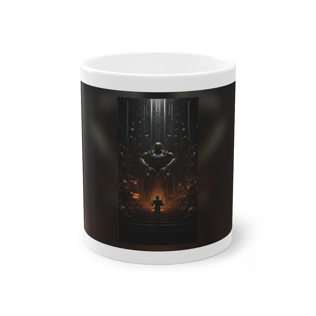 Robot Symphony: 6 Sentient Robots in Perfect Harmony - Mug