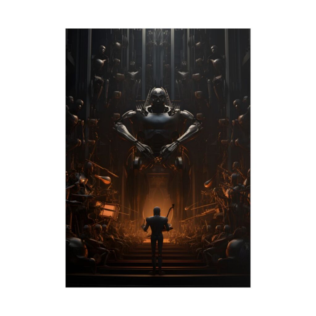 Robot Symphony: 6 Sentient Robots in Perfect Harmony - Poster