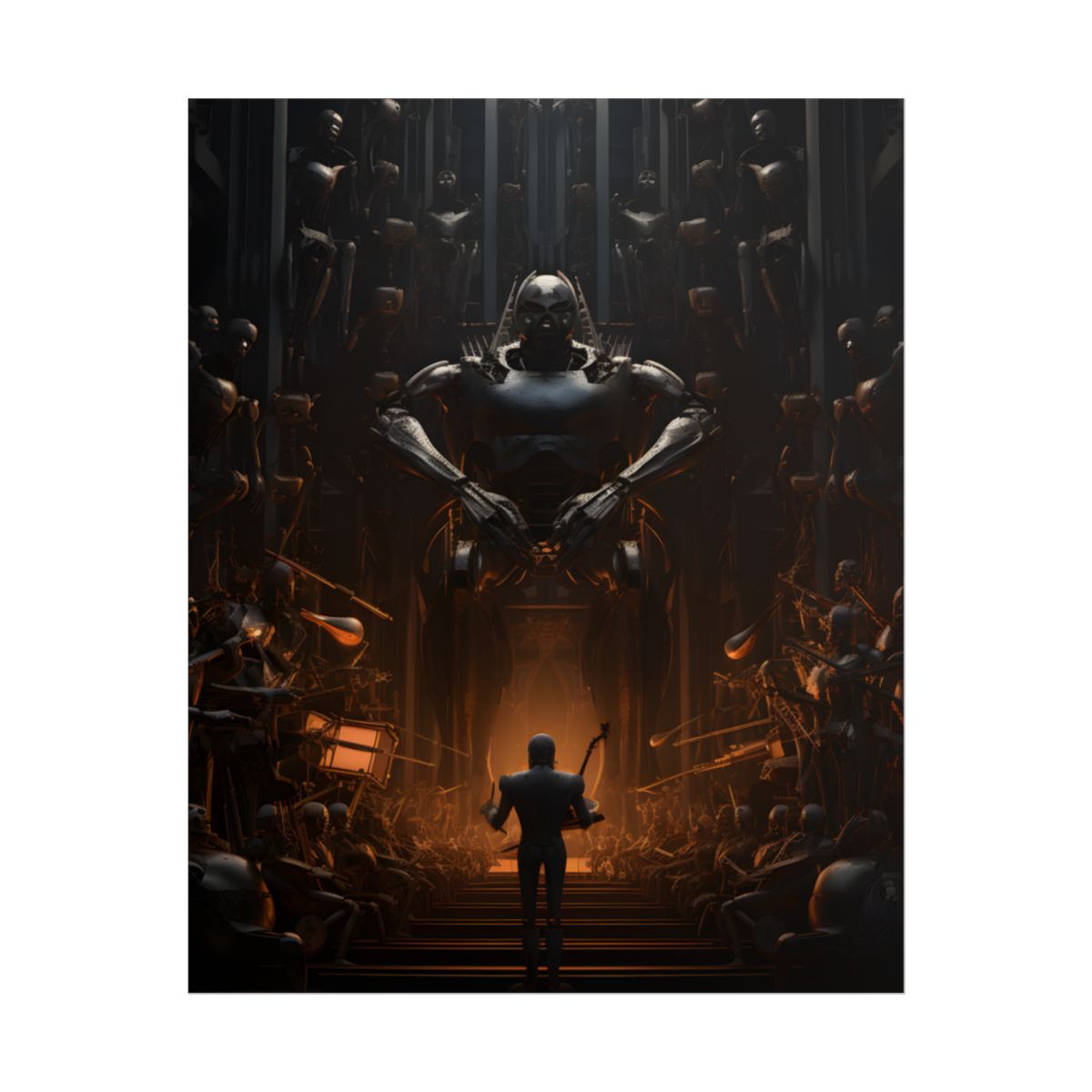 Robot Symphony: 6 Sentient Robots in Perfect Harmony - Poster