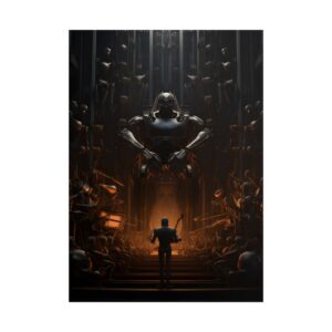 Robot Orchestra Conductor Poster