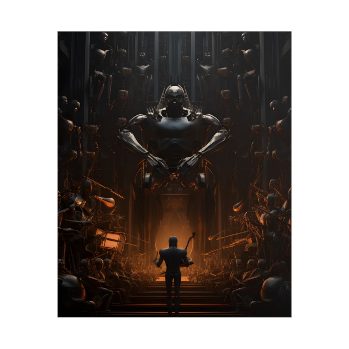 Robot Symphony: 6 Sentient Robots in Perfect Harmony - Poster