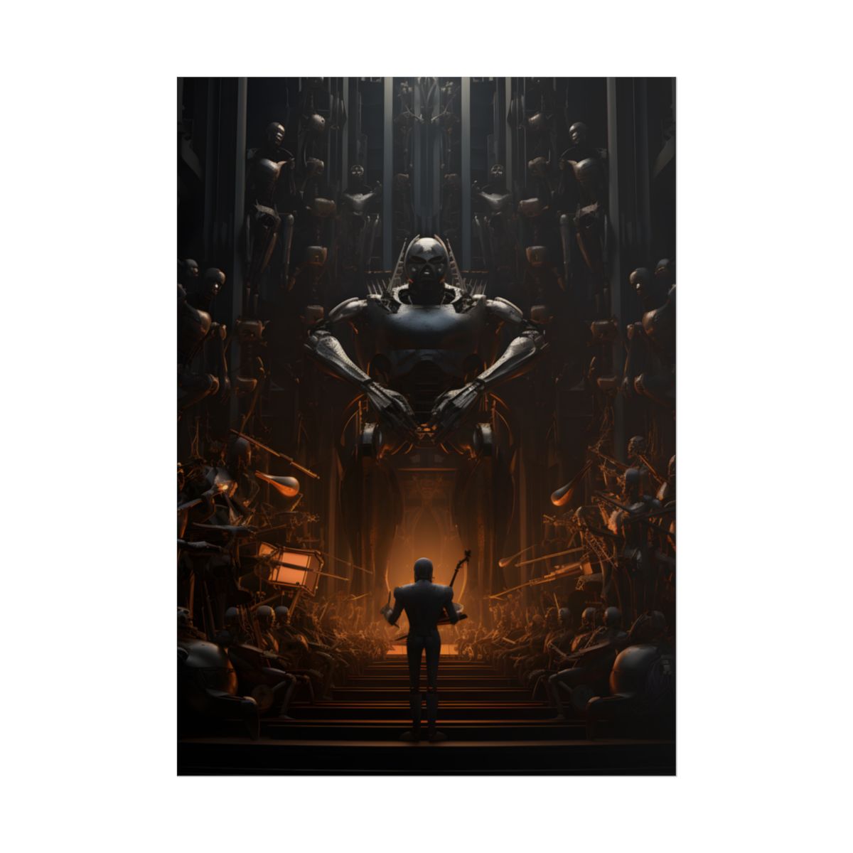 Robot Symphony: 6 Sentient Robots in Perfect Harmony - Poster