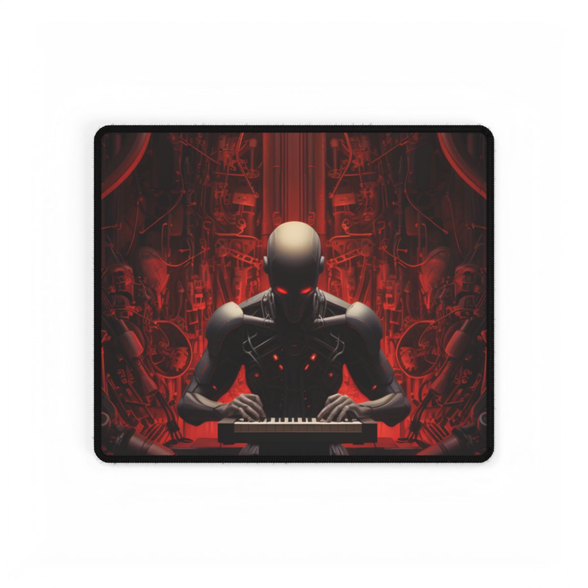 Robot Symphony: A Musical Orchestra of Sentient Robots - Desk Mat