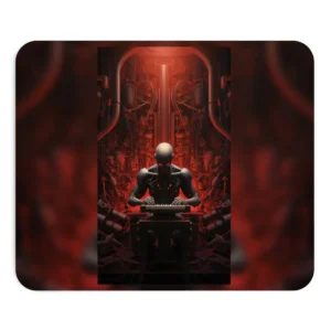 Robot Playing Keyboard Mouse Pad