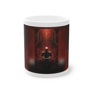 Robot Playing Keyboard Mug