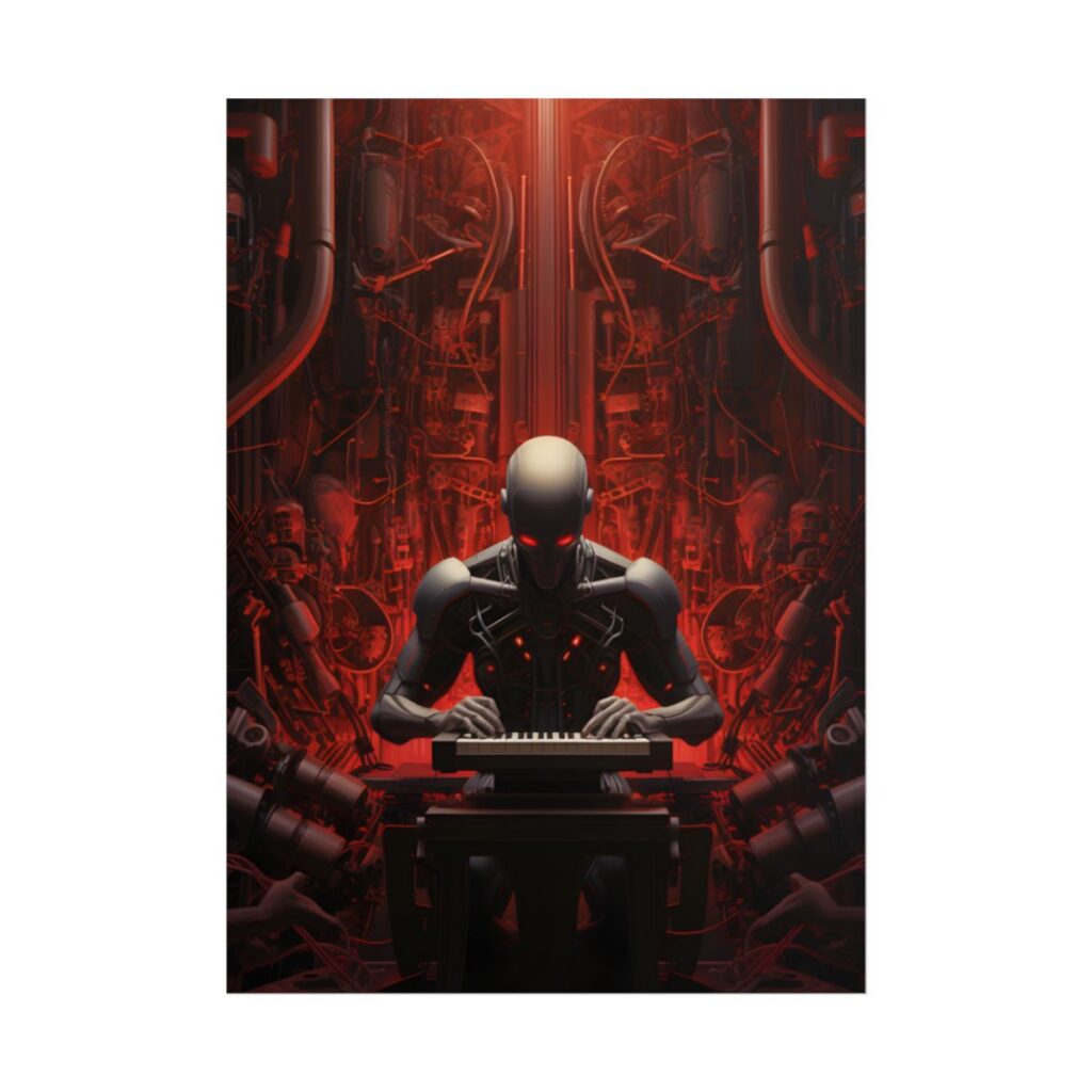 Robot Symphony: A Musical Orchestra of Sentient Robots - Poster