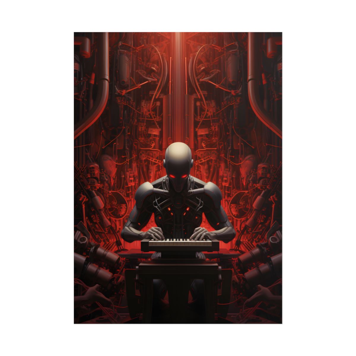 Robot Symphony: A Musical Orchestra of Sentient Robots - Poster
