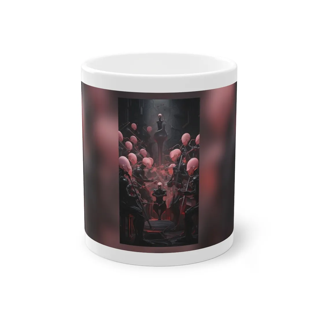 Robot Symphony: A Sentient Orchestra of Robots in Harmony - Mug