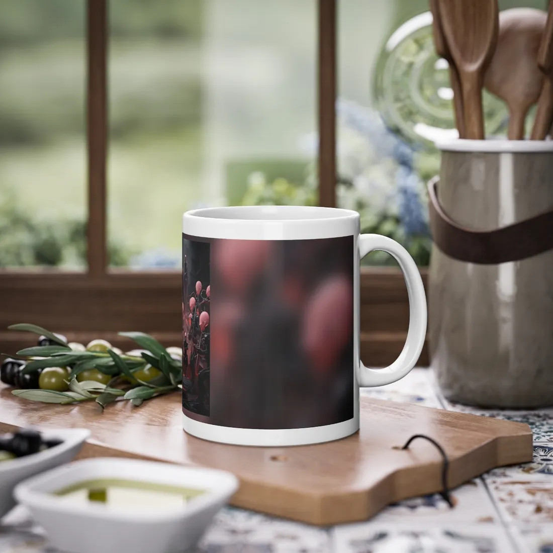 Robot Symphony: A Sentient Orchestra of Robots in Harmony - Mug