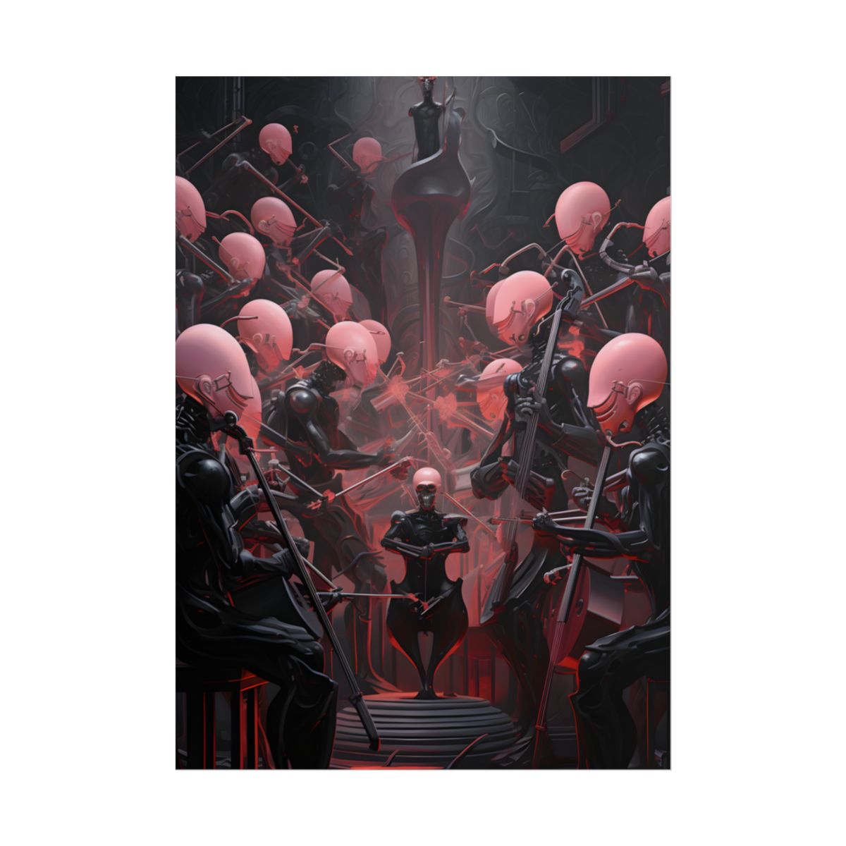 Robot Symphony: A Sentient Orchestra of Robots in Harmony - Poster