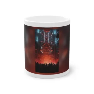 Crowd Facing Sci-Fi Machine Mug