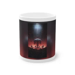 Giant Robot Above Audience Mug