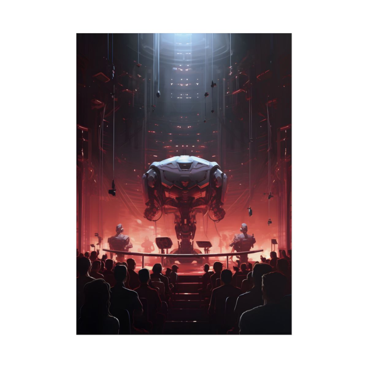 Robot Symphony: Mechanical Music Performance Art - Poster