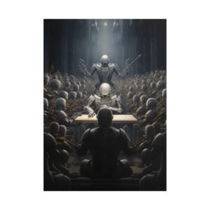 Robotic Orchestra Conductor Poster