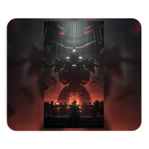 Giant Robot Conducting Orchestra Mouse Pad