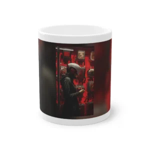 Red Machine Wall Mug