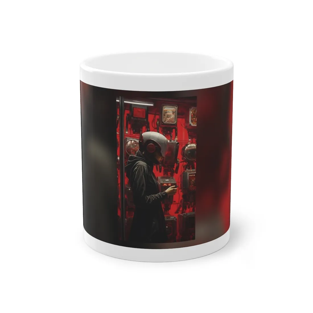 Robotic Art Heist: A Group of Charismatic Thieves in Action - Mug