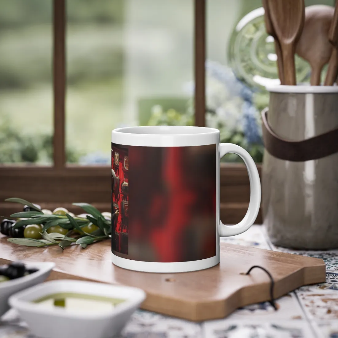 Robotic Art Heist: A Group of Charismatic Thieves in Action - Mug