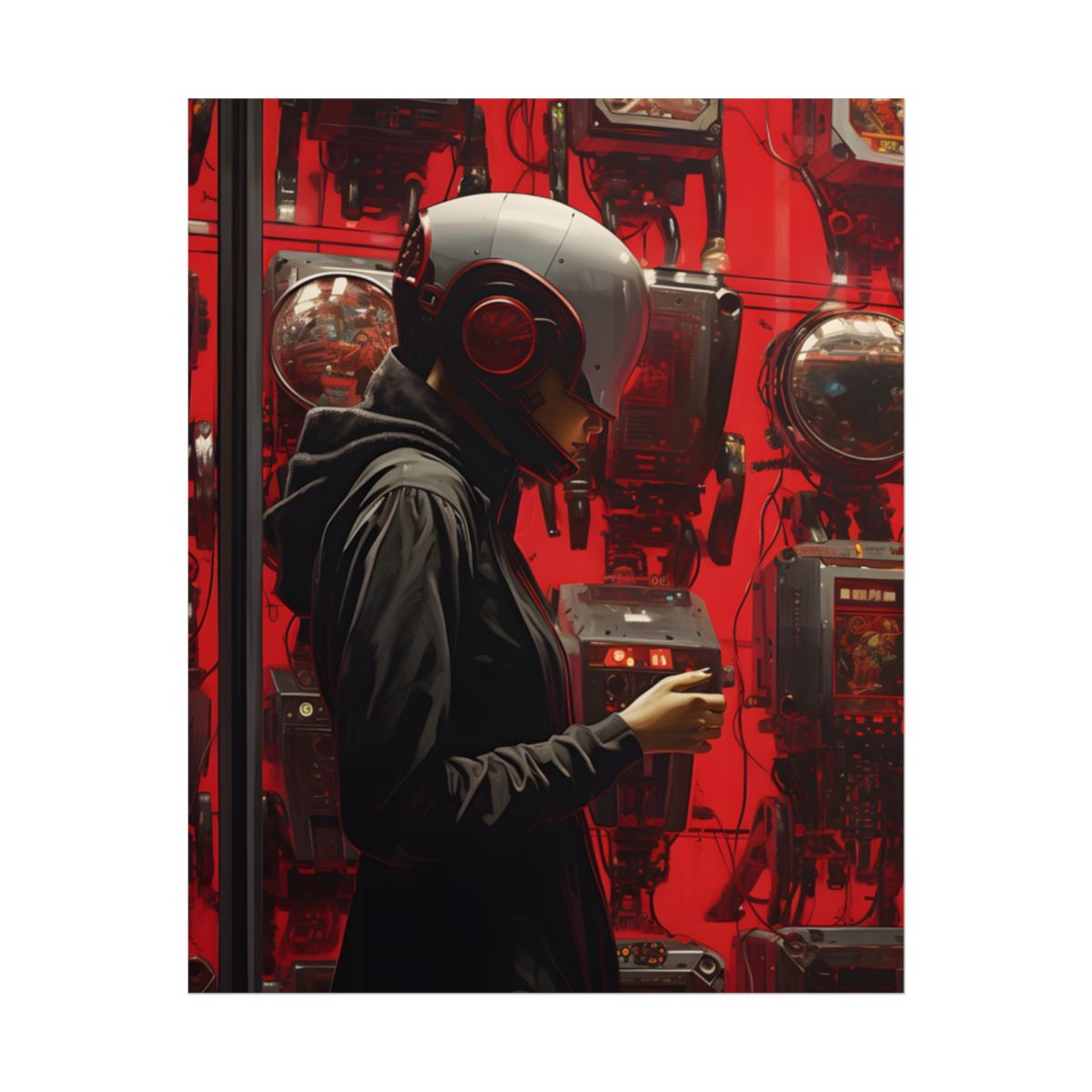 Robotic Art Heist: A Group of Charismatic Thieves in Action - Poster