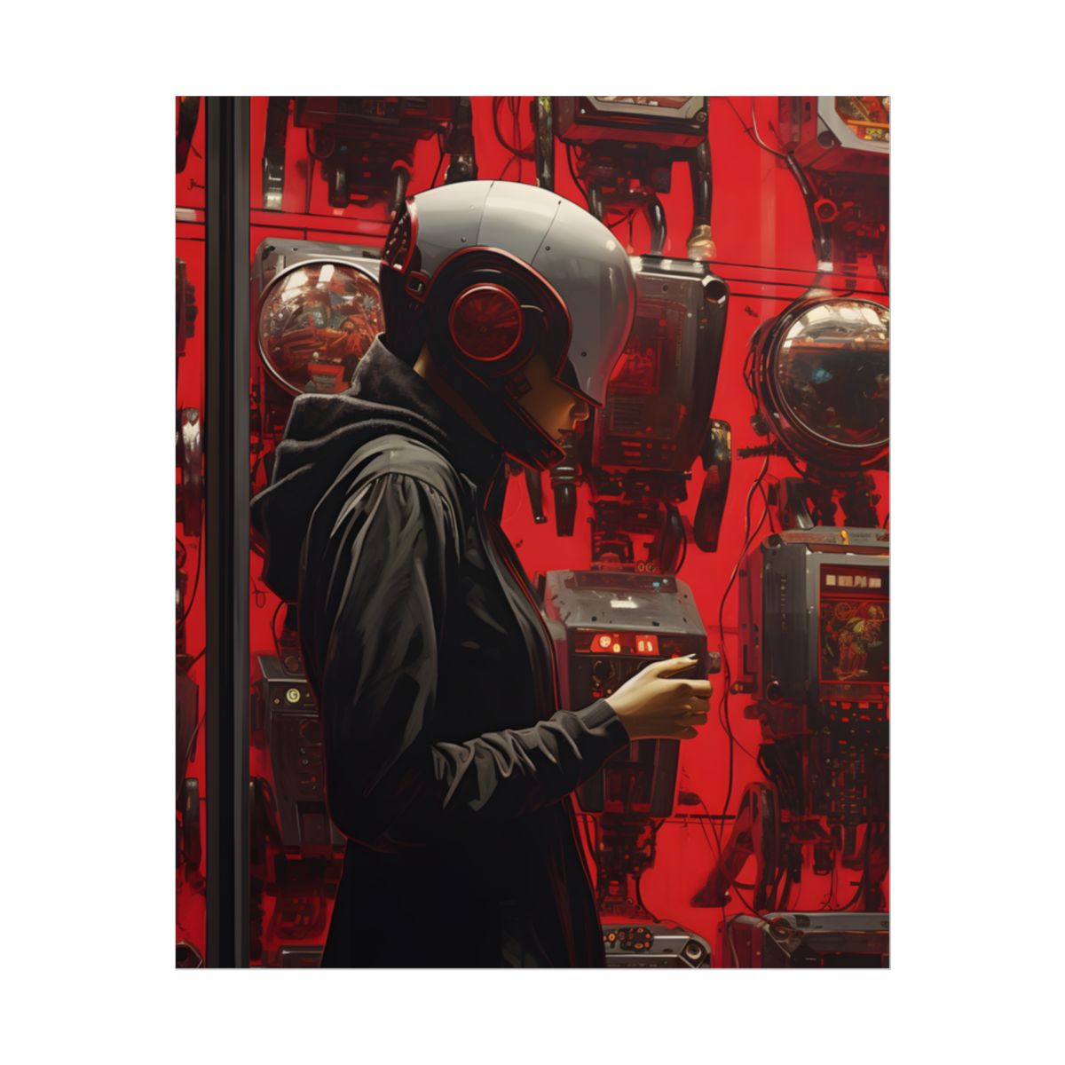 Robotic Art Heist: A Group of Charismatic Thieves in Action - Poster