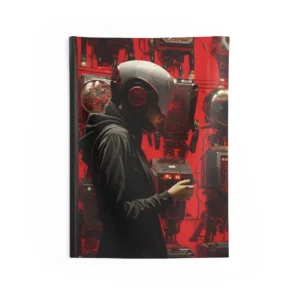 Red Machine Wall Wall Tapestry