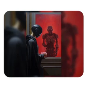 Red Gaze Machine Mouse Pad