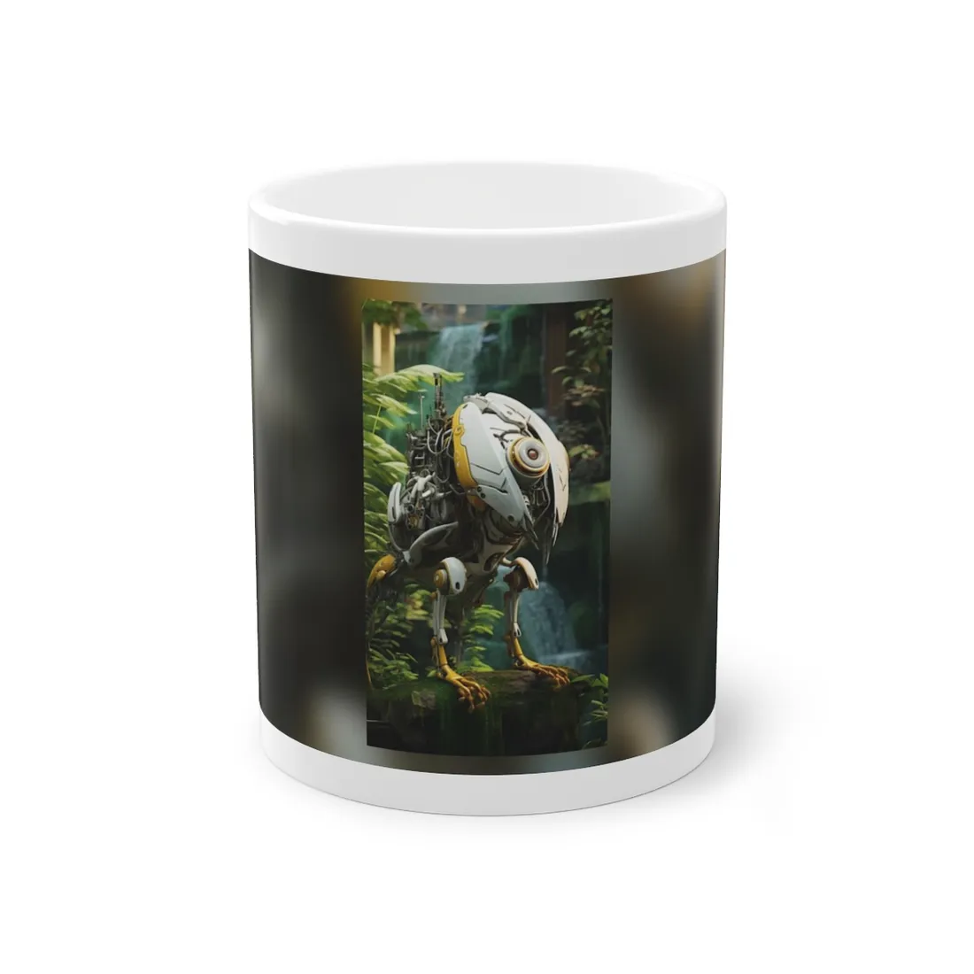 Robotic Guardians: AI-Operated Wildlife Sanctuary - Mug