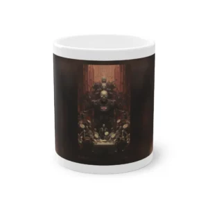 Robots at a Long Table Mug