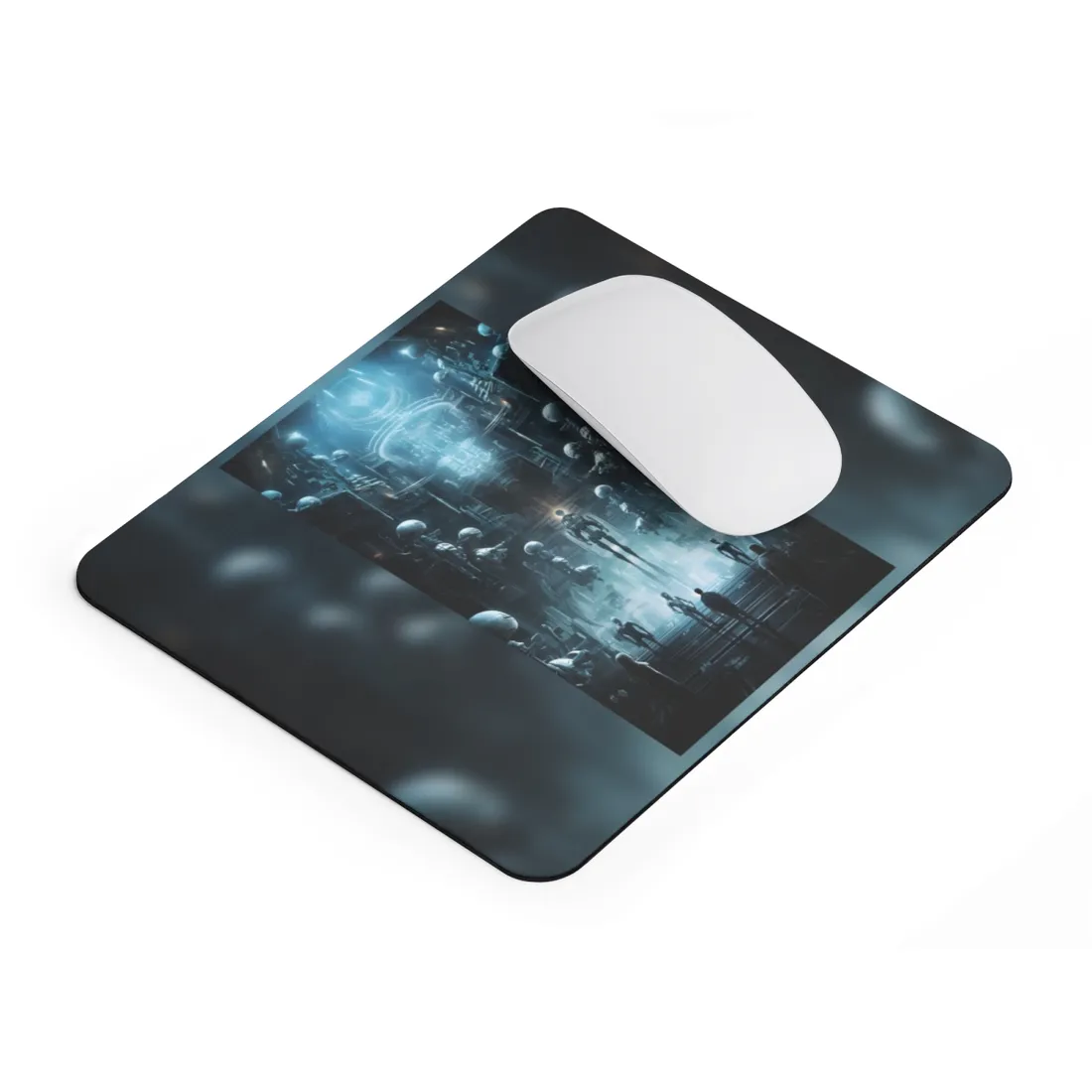 Robotic Orchestra: Minimalist Auditorium Scene - Mouse Pad