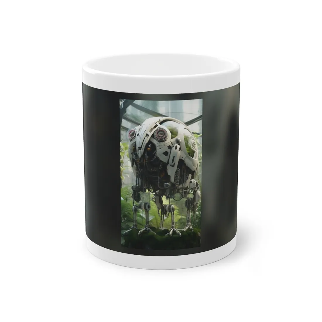 Robotic Wildlife Sanctuary: A Sanctuary for AI-Operated Robots - Mug