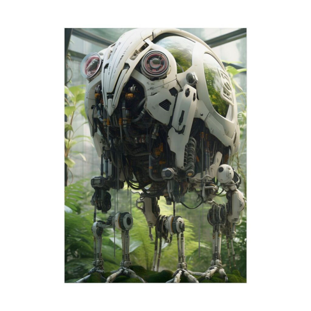 Robotic Wildlife Sanctuary: A Sanctuary for AI-Operated Robots - Poster
