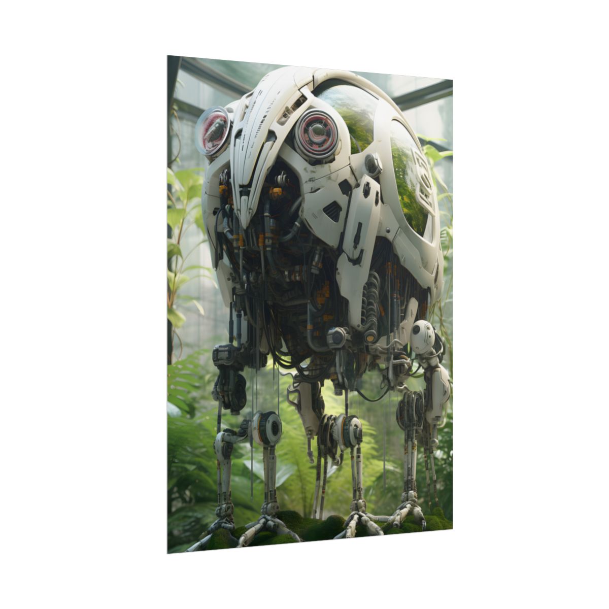 Robotic Wildlife Sanctuary: A Sanctuary for AI-Operated Robots - Poster