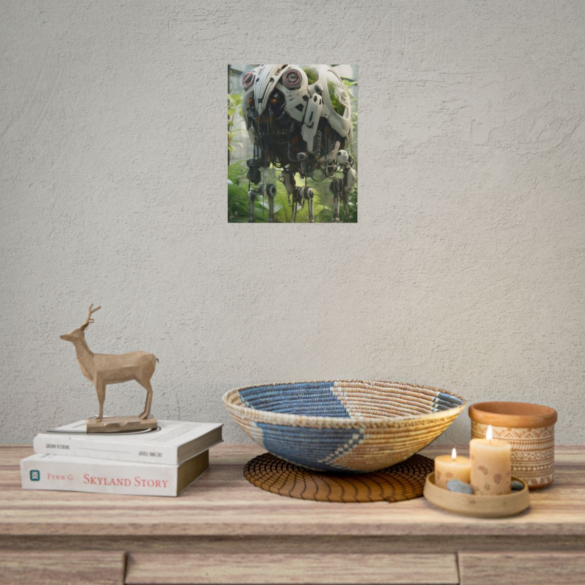 Robotic Wildlife Sanctuary: A Sanctuary for AI-Operated Robots - Poster