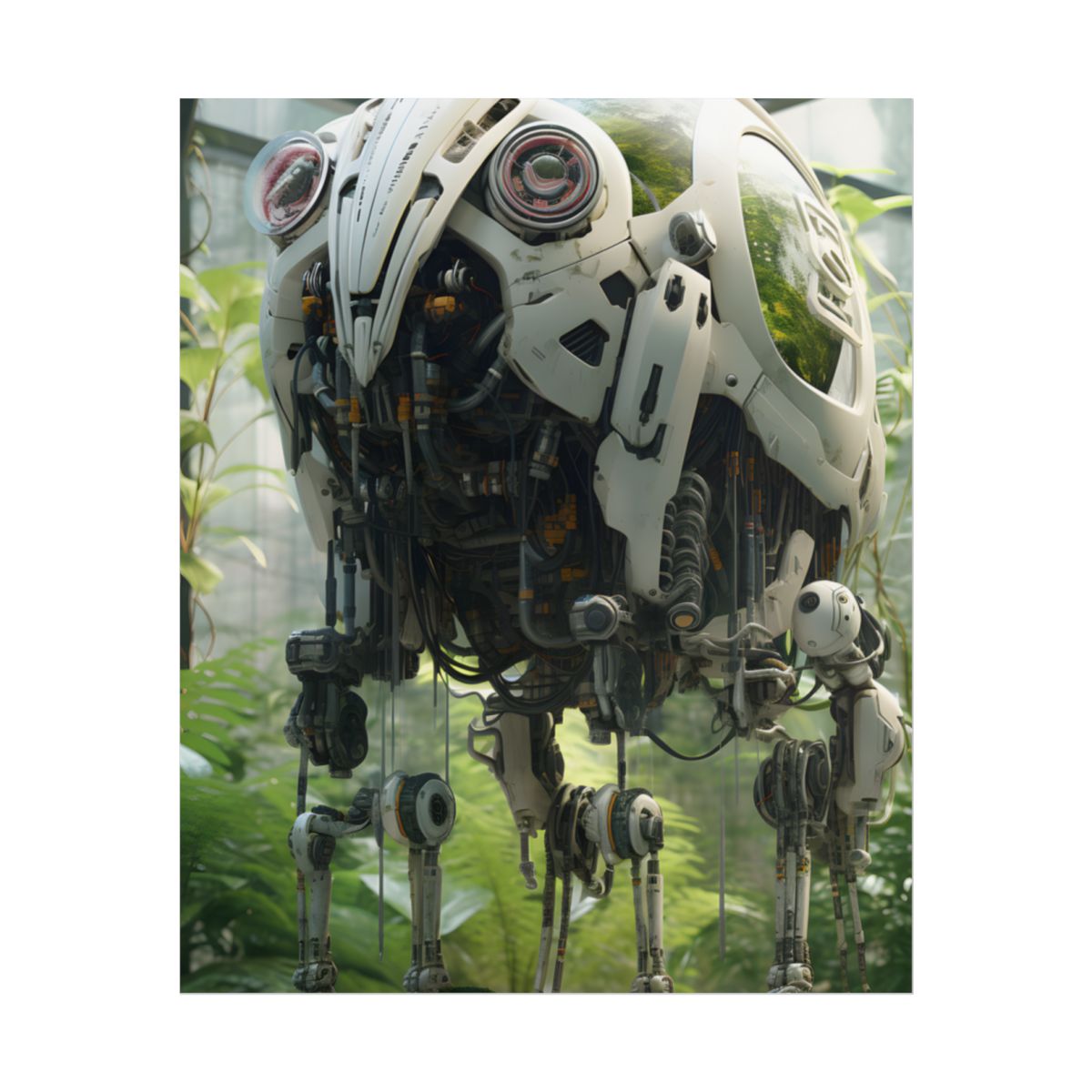 Robotic Wildlife Sanctuary: A Sanctuary for AI-Operated Robots - Poster