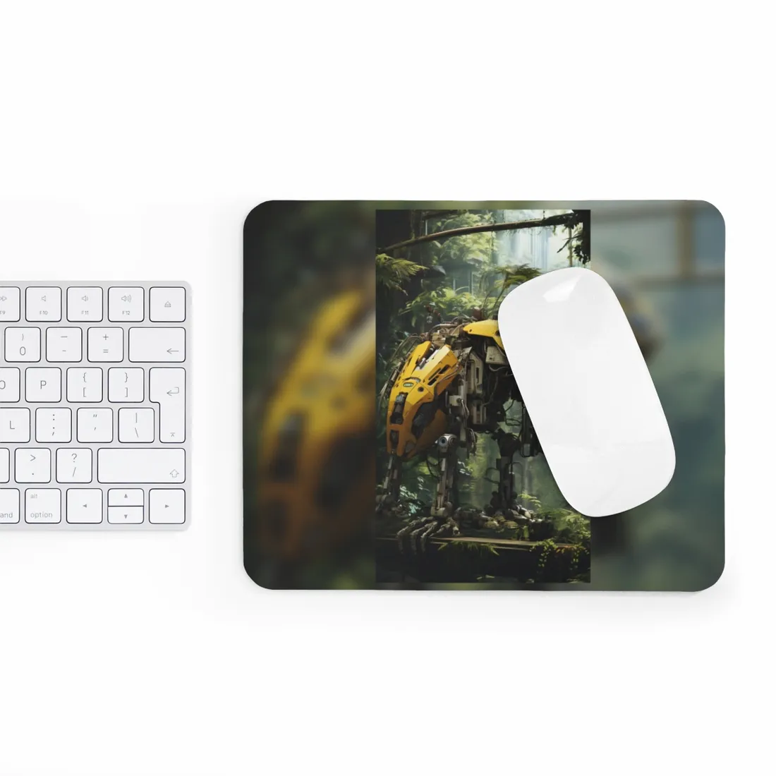 Robotic Wildlife Sanctuary: A Sanctuary for Tomorrow - Mouse Pad