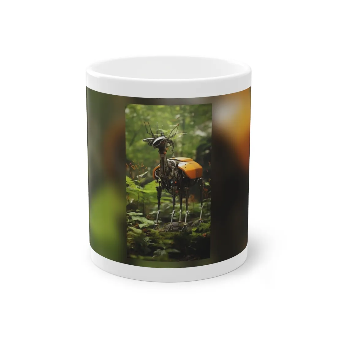 Robotic Wildlife Sanctuary: AI-Operated Animal Care - Mug