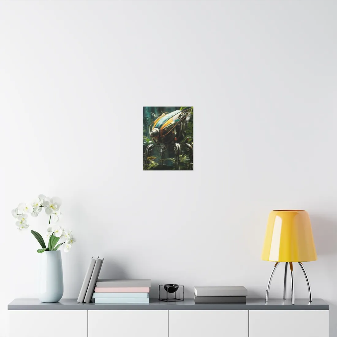 Robotic Wildlife Sanctuary: AI-Operated Guardians of Nature - Canvas