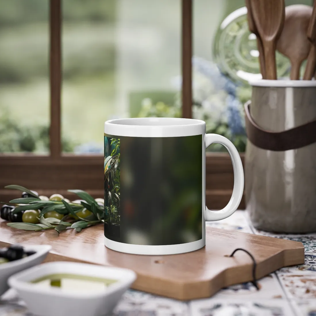 Robotic Wildlife Sanctuary: AI-Operated Guardians of Nature - Mug