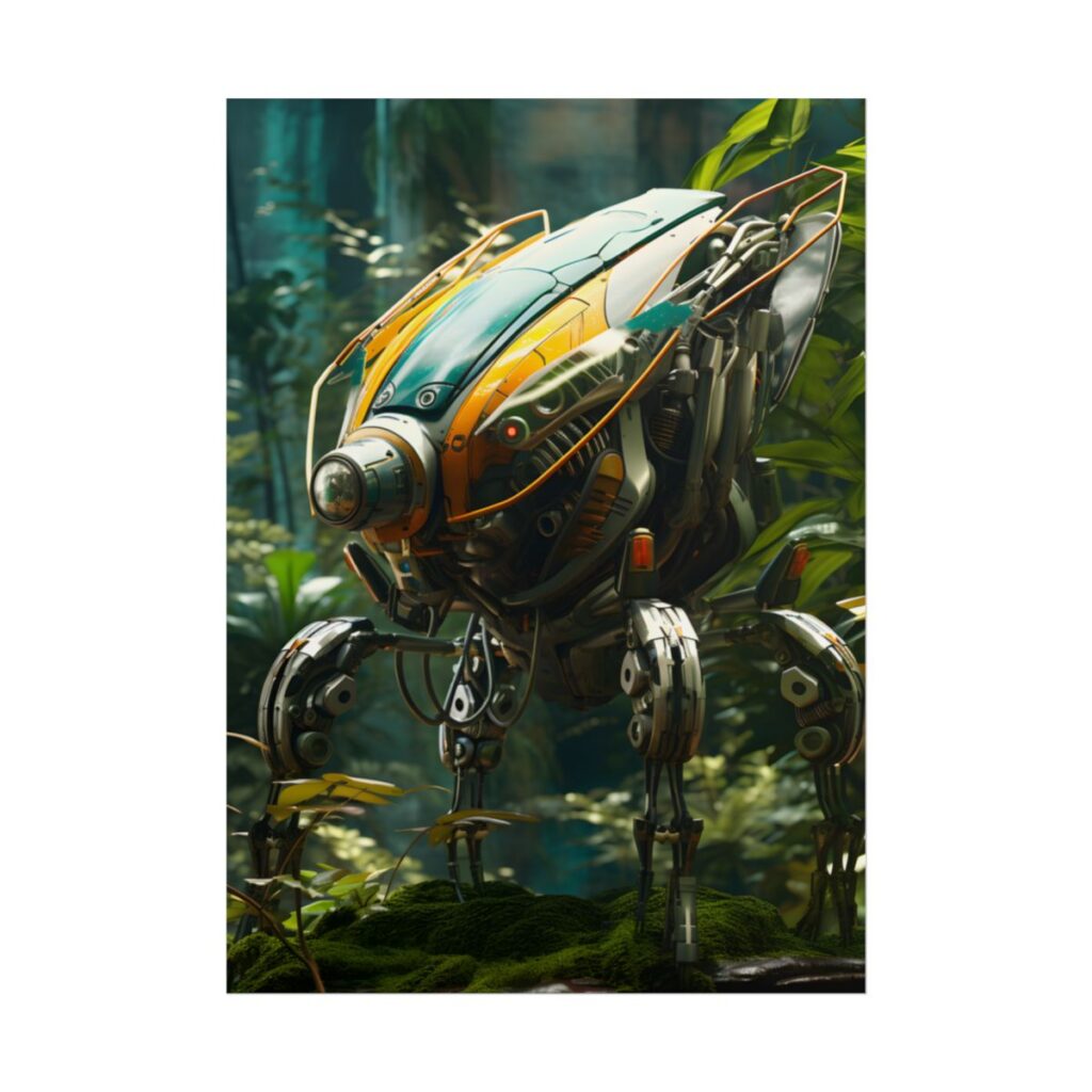 Robotic Wildlife Sanctuary: AI-Operated Guardians of Nature - Poster