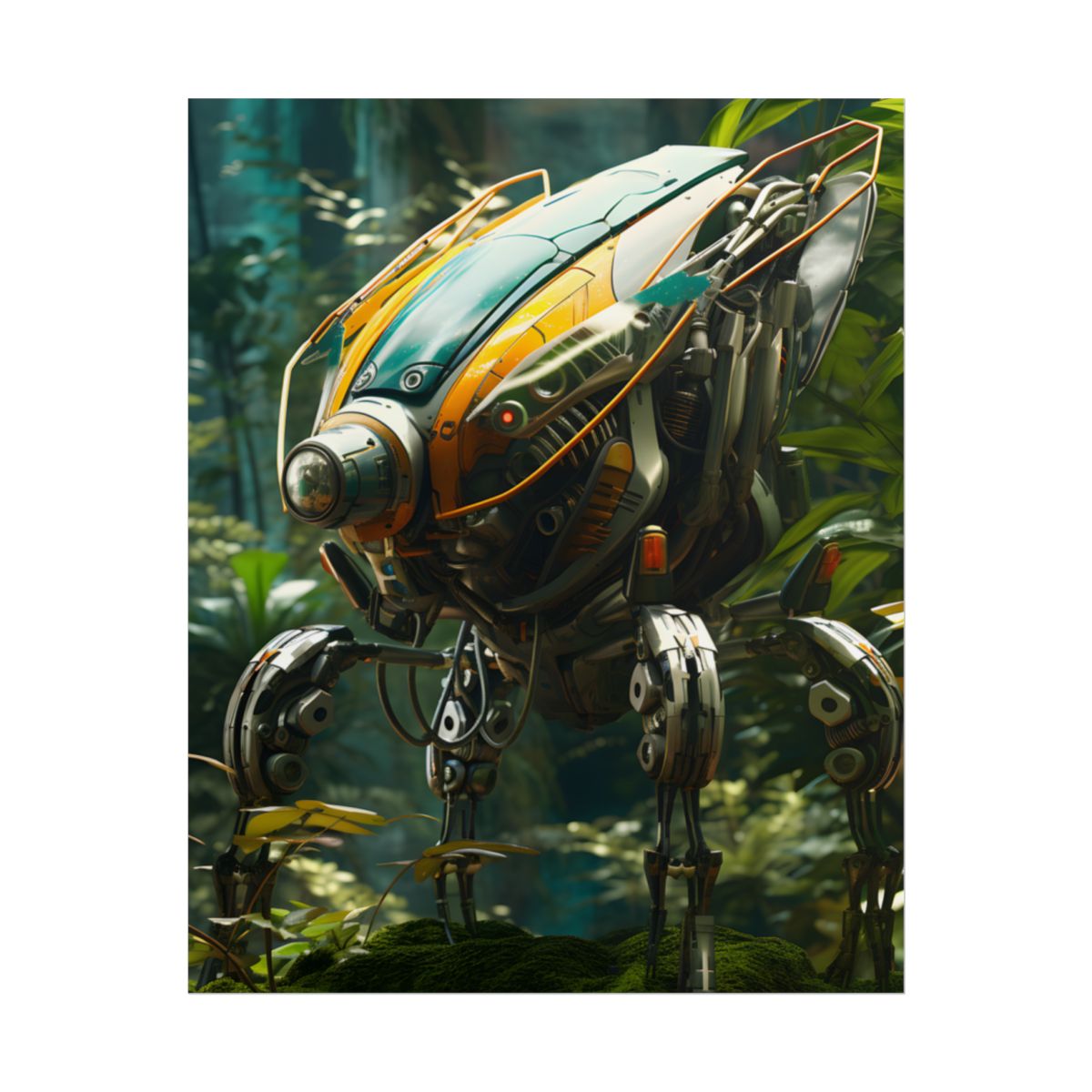 Robotic Wildlife Sanctuary: AI-Operated Guardians of Nature - Poster