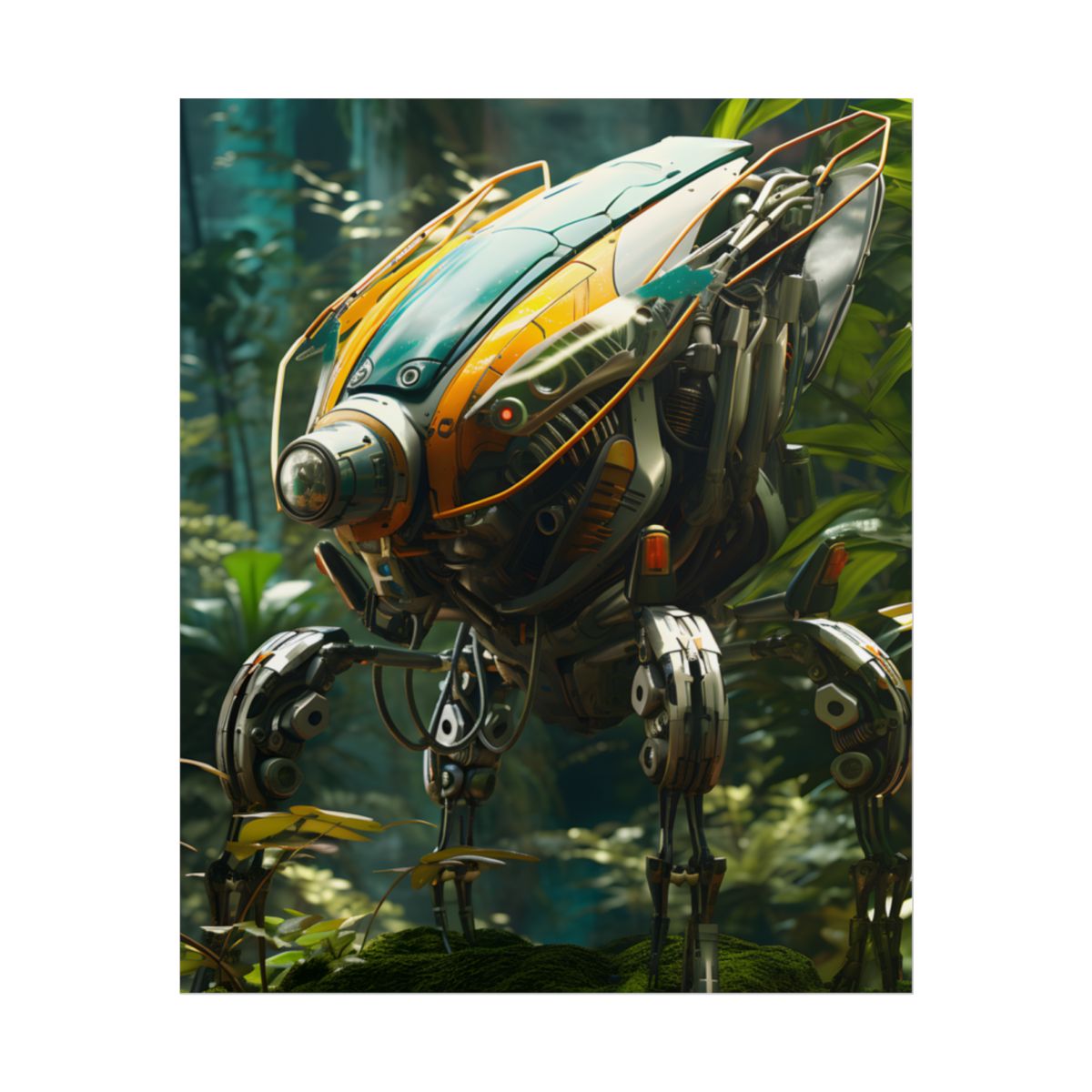 Robotic Wildlife Sanctuary: AI-Operated Guardians of Nature - Poster