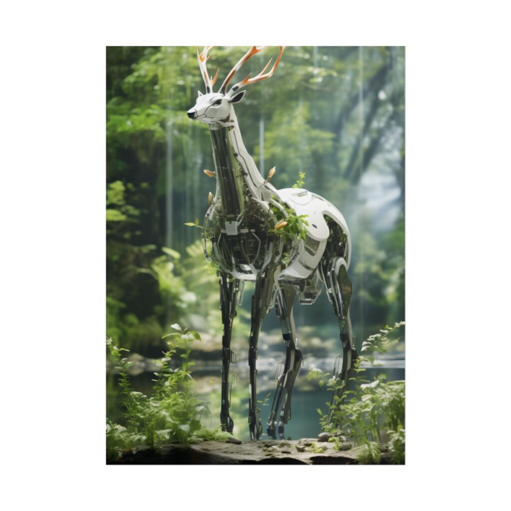 Robotic Wildlife Sanctuary: AI-Operated Haven for Animals - Poster